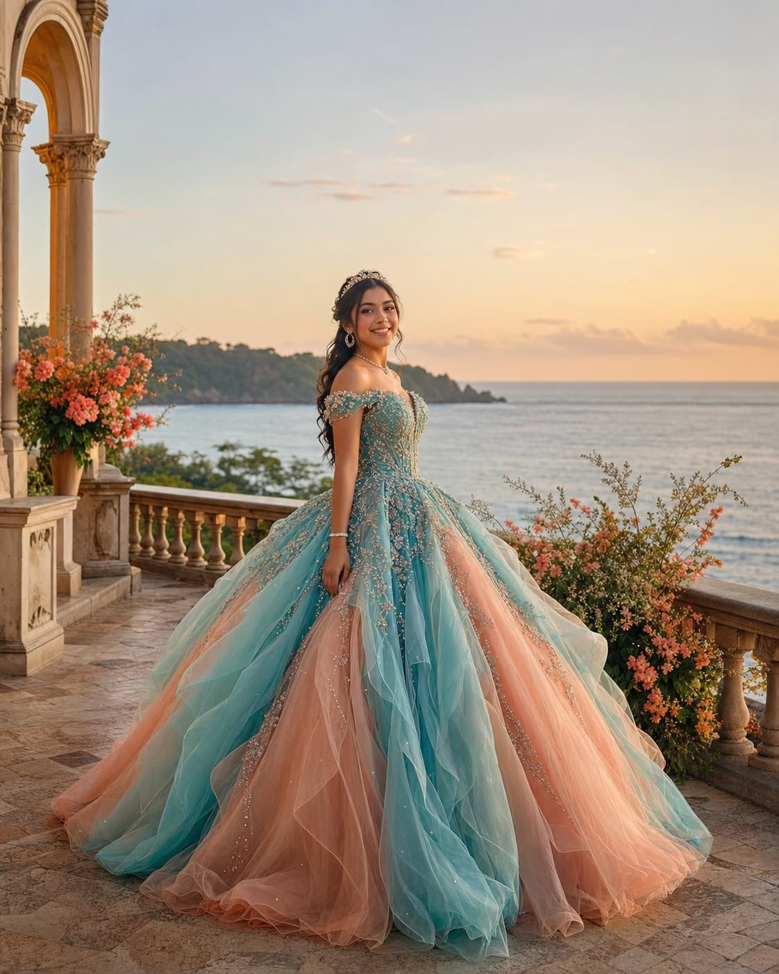 Portada de la invitación La Sirenita · Reino de Coral